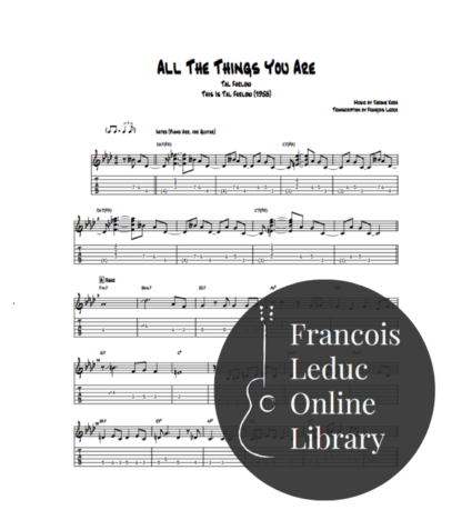 Tal Farlow – All The Things You Are