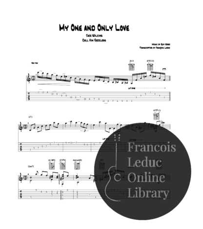 Jack Wilkins – My One & Only Love