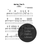 Ed Bickert – Who Can I Turn To
