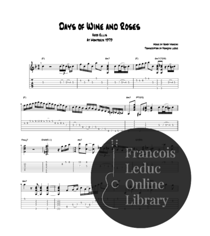 Herb Ellis - Days of Wine & Roses