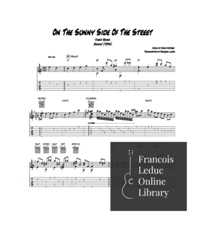 Jimmy Bruno – On The Sunny Side Of The Street