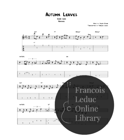 Julian Lage – Autumn Leaves