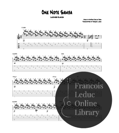 Laurindo Almeida – One Note Samba