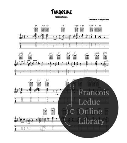 Warren Nunes - Tangerine