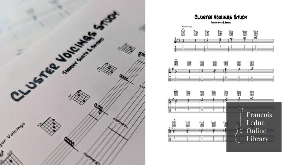 Cluster Voicings Worksheet - Johnny Smith & Beyond